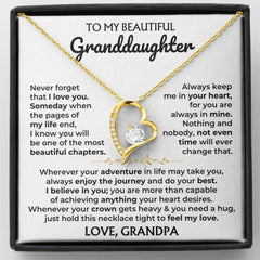 To My Beautiful Granddaughter - Forever Love Gift Set - SS595