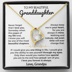 To My Beautiful Granddaughter - Forever Love Gift Set - SS596