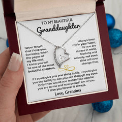 To My Beautiful Granddaughter - Forever Love Gift Set - SS596GM