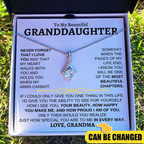 To My Beautiful Granddaughter - Personalized Gift Set - SS170