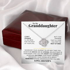 To My Granddaughter - Love, Grandpa - Beautiful Gift Set - SS117LK2