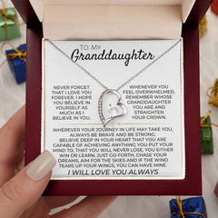 To My Granddaughter - Necklace Gift Set - SS365